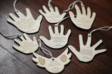 Load image into Gallery viewer, Custom Handprint Ornaments