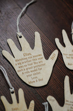 Load image into Gallery viewer, Custom Handprint Ornaments