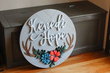 Load image into Gallery viewer, Kenedi Hope Nursery Sign