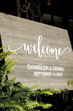 Load image into Gallery viewer, Welcome Wedding Sign
