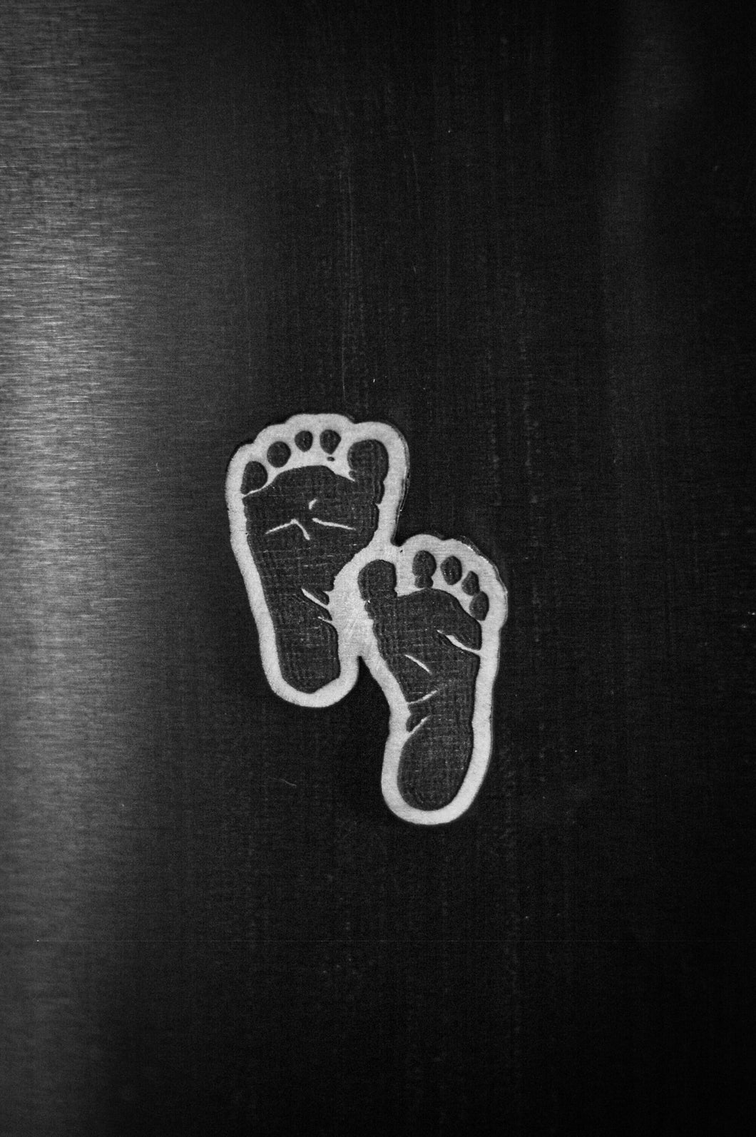 Baby Footprint Magnet