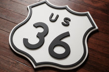 Load image into Gallery viewer, US 36 Road Sign
