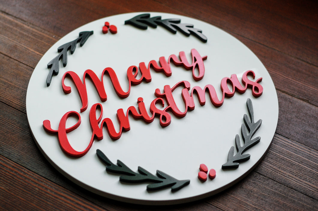 Merry Christmas Sign