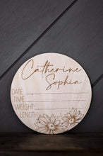 Load image into Gallery viewer, Custom Engraved Birth Announcement Mini
