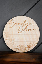 Load image into Gallery viewer, Custom Engraved Birth Announcement Mini
